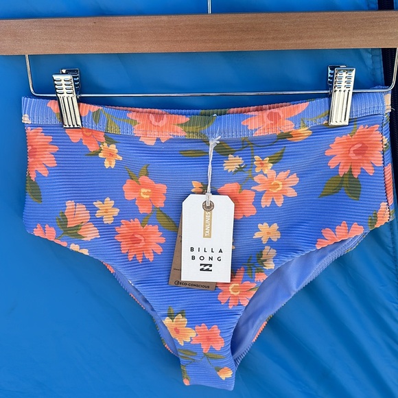 NWT BILLABONG - LAZY Day Tanlines High Retro Bikini Bottoms - Picture 4 of 5